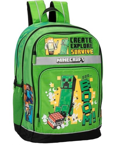 Ученическа раница Minecraft Jolly отделения на ТОП Цена