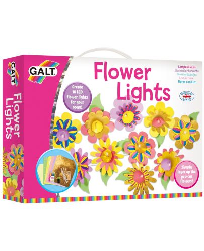 Творчески комплект Galt - Направи лампа от цветя - 1