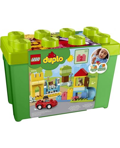 Конструктор Lego Duplo - Луксозна кутия с тухлички (10914) - 1