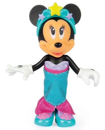 Кукла IMC Toys Disney - Мини Маус, русалка, 15 cm - 4