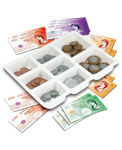 Игрален комплект Galt - Пари и монети за игра - 2