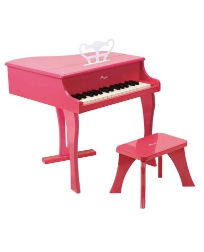 Детски музикален инструмент Hape - Пиано, розово - 1