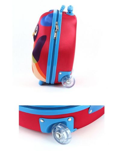 Детски куфар на колелца Oops - Бухалче - 2