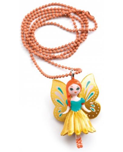 Колие Djeco Lovely Charms -  Butterfly, 3.5 cm - 2