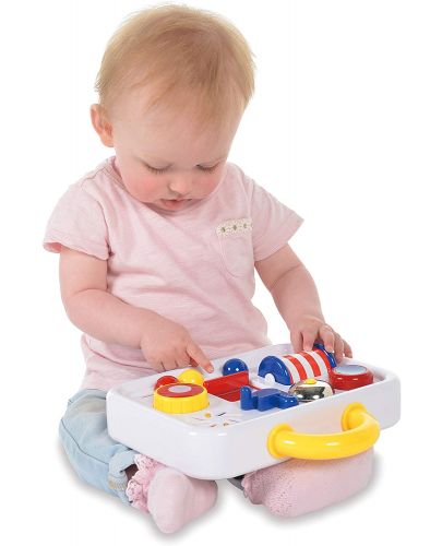 Бебешка играчка Ambi Toys - Куфарче за активни занимания - 5