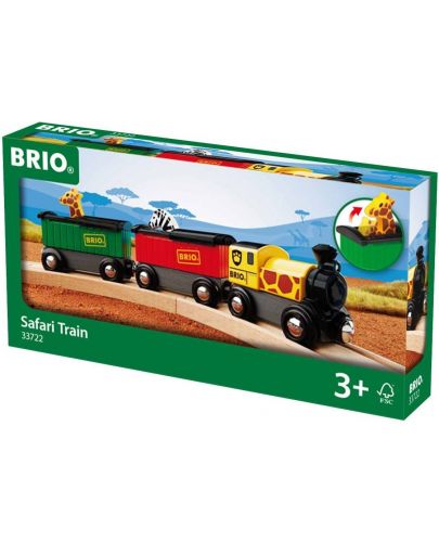 ЖП аксесоар Brio - Влак Safari - 1