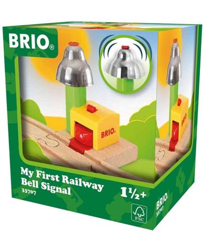 ЖП аксесоар Brio My First Railway - Влаков звънец - 1