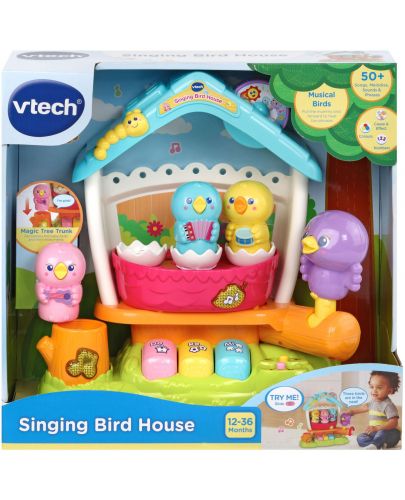 Музикална играчка Vtech - Къщичка за птици - 4