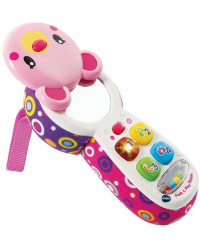 Детска играчка Vtech - Телефон розово меченце - 5