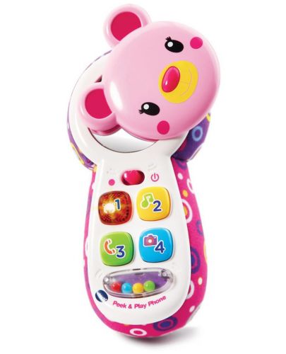 Детска играчка Vtech - Телефон розово меченце - 4