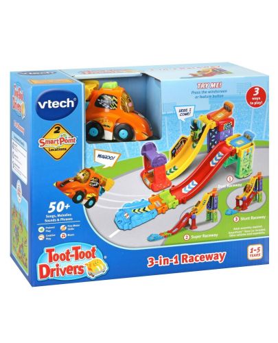 Игрален комплект Vtech Toot-Toot Drivers - Цветна писта - 6