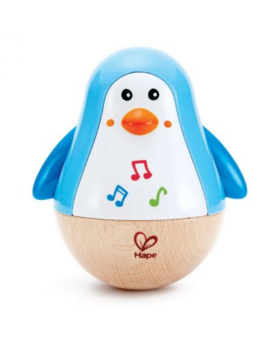 Музикална играчка Hape - Пингвин - 1