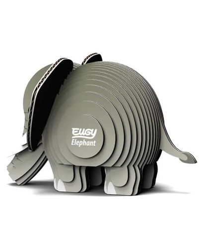 3D фигурка за сглобяване Еugy - Слонче - 5