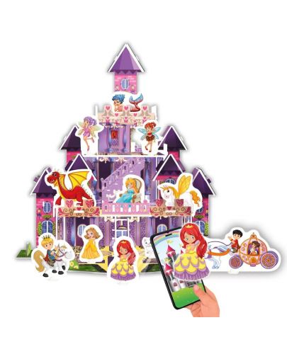 3D замък с говорещи играчки Jagu - Принцеси - 2