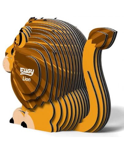 3D фигурка за сглобяване Еugy - Лъв - 3