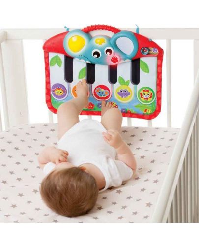 Музикална играчка Playgro 4 в 1 - Пиано, за ръце или крачета - 3