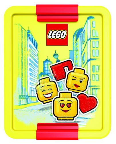Кутия за храна Lego Wear - Iconic , червена - 3