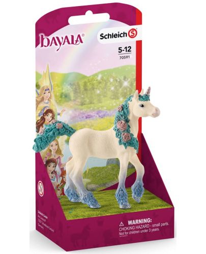 Фигурка Schleich Bayala - Цветен еднорог, малък - 2