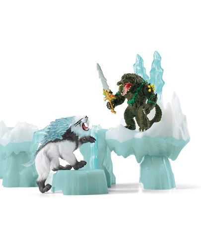 Комплект фигурки Schleich Eldrador Creatures - Битка за ледената крепост - 4