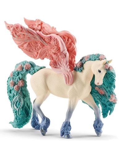 Фигурка Schleich Bayala - Цветен пегас - 1