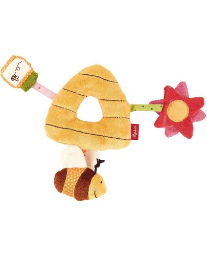 Бебешка играчка Sigikid Grasp Toy - Пчела - 1