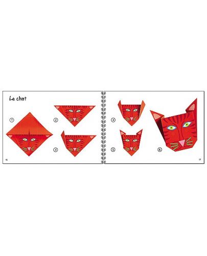 Комплект за оригами Djeco - Животни - 3