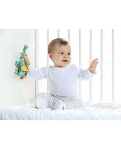 Бебешка дрънкалка Sigikid Grasp Toy - Слонче, 17 cm - 3