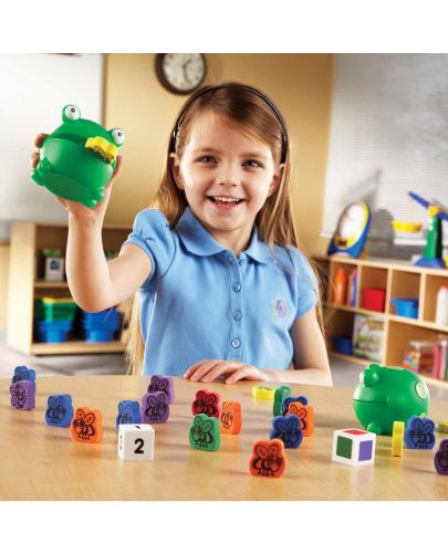 Детска игра Learning Resources - Нахрани забавната жабка - 4