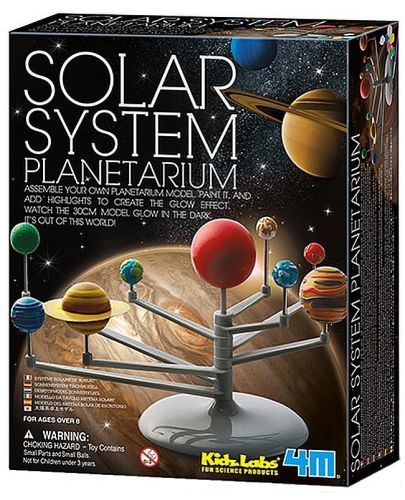Творчески комплект 4M KidzLabs - Слънчевата система - 1