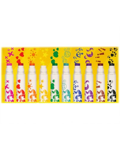 Цветни печати Colorino Kids - във вид на маркери - 3