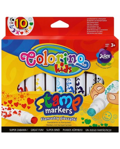 Цветни печати Colorino Kids - във вид на маркери - 1