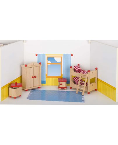 Детска дървена къща Goki - Детска стая - 1