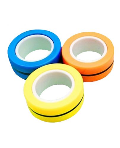 Магнитни пръстени за трикове Johntoy - 3 броя, разноцветни - 6