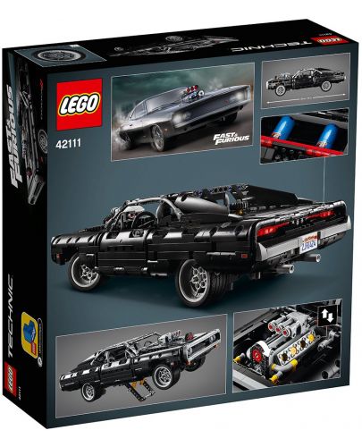 Конструктор Lego Technic Fast and Furious - Dodge Charger (42111) - 2