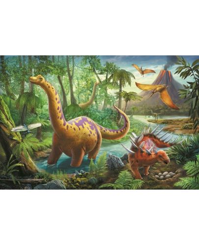 Пъзел Trefl от 60 части - Мигриращи Динозаври - 2