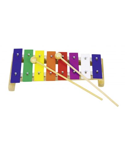 Детски музикален инструмент Goki - Ксилофон, среден - 1