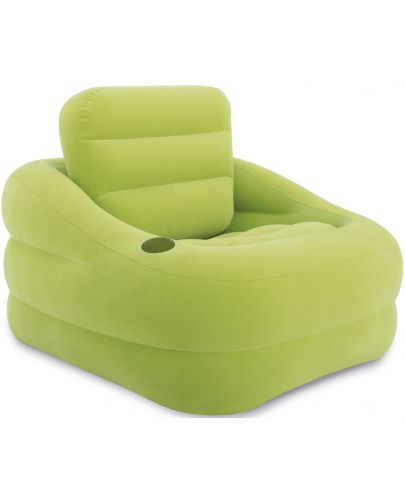 Надуваем фотьойл Intex - Accent, зелен - 1