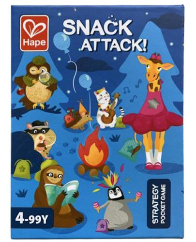 Игра с карти Hape - Snack Attack - 1