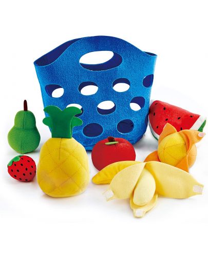 Игрален комплект Hape - Кошница с плодове - 1