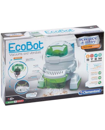 Научен комплект Clementoni Science & Play - Робот EcoBot - 6