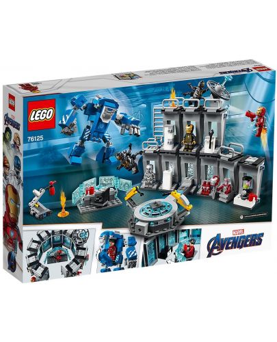 Конструктор Lego Marvel Super Heroes - Iron Man Hall of Armor (76125) - 5