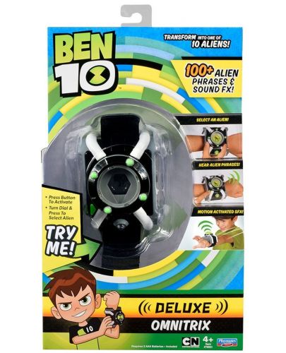 Детска играчка Ben 10 - Часовник Омнитрикс, Deluxe - 1