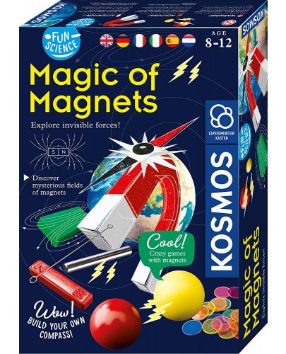 Комплект за експерименти Kosmos - Магията на магнитите - 1