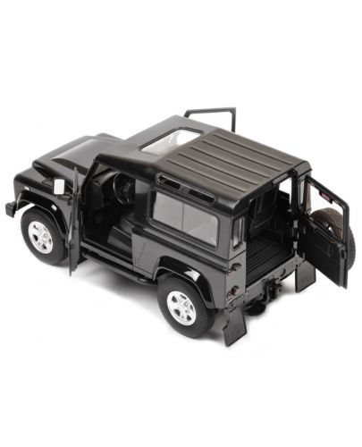 Радиоуправляема количка Rastar - Land Rover Denfender, с отварящи се врати и багажник - 4