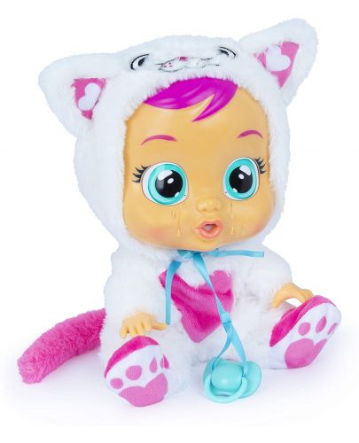 Плачеща кукла със сълзи IMC Toys Cry Babies - Дейзи, коте - 1