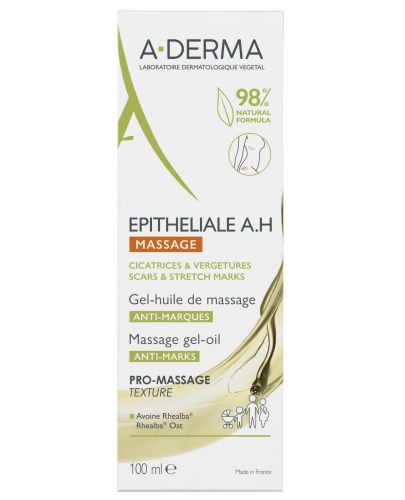 A-Derma Epitheliale A.H. Масажно гел-олио Massage, 100 ml - 3