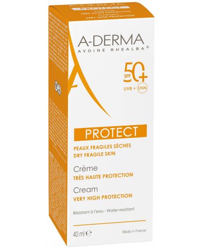 A-Derma Protect Крем, SPF 50+, 40 ml - 3