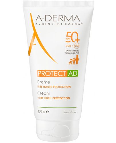 A-Derma Protect Крем AD, SPF 50+, 150 ml - 1