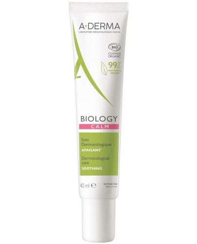 A-Derma Biology Дерматологична успокояваща грижа Calm, 40 ml - 1