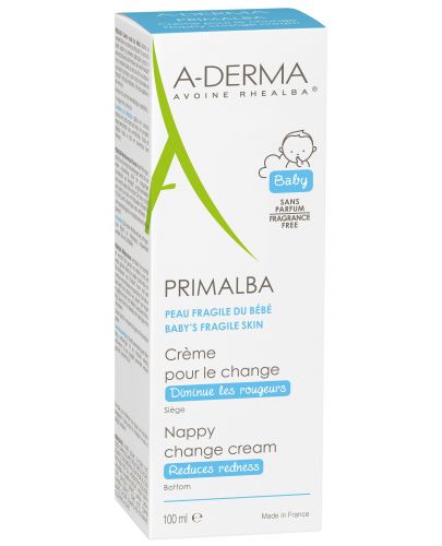 A-Derma Primalba Крем при смяна на пелени, 100 ml - 3